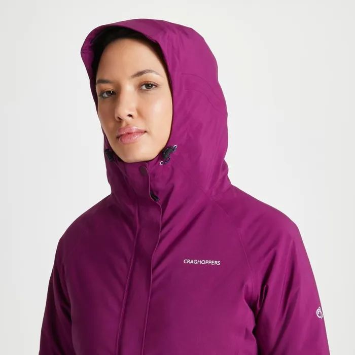 Womens Waterproof Jackets Craghoppers Ellis Thermic GORETEX Jacket Blackcurrant Womens Waterproof Jackets Craghoppers Ellis Thermic GORETEX Jacket Blackcurrant