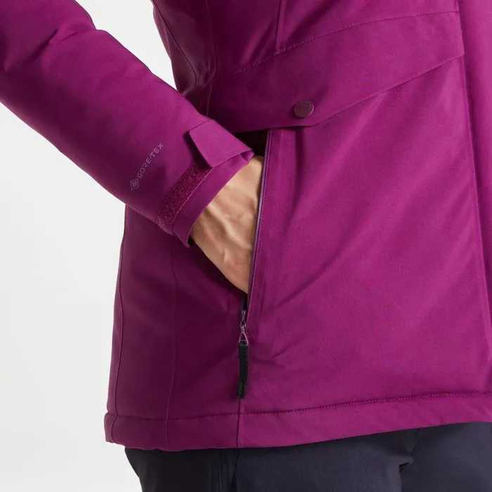 Womens Waterproof Jackets Craghoppers Ellis Thermic GORETEX Jacket Blackcurrant Womens Waterproof Jackets Craghoppers Ellis Thermic GORETEX Jacket Blackcurrant