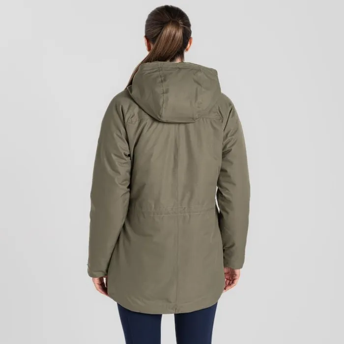 Womens Waterproof Jackets Craghoppers Rowena II Waterproof Jacket Wild Olive Womens Waterproof Jackets Craghoppers Rowena II Waterproof Jacket Wild Olive