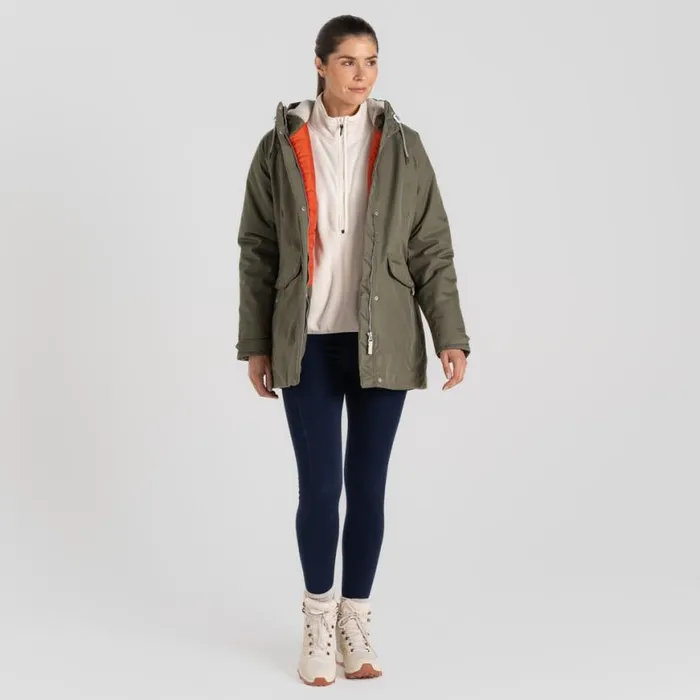 Womens Waterproof Jackets Craghoppers Rowena II Waterproof Jacket Wild Olive Womens Waterproof Jackets Craghoppers Rowena II Waterproof Jacket Wild Olive