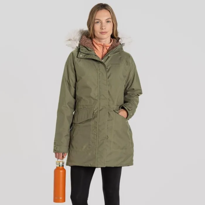 Womens Waterproof Jackets Craghoppers Sofia Waterproof Jacket Vert Marl