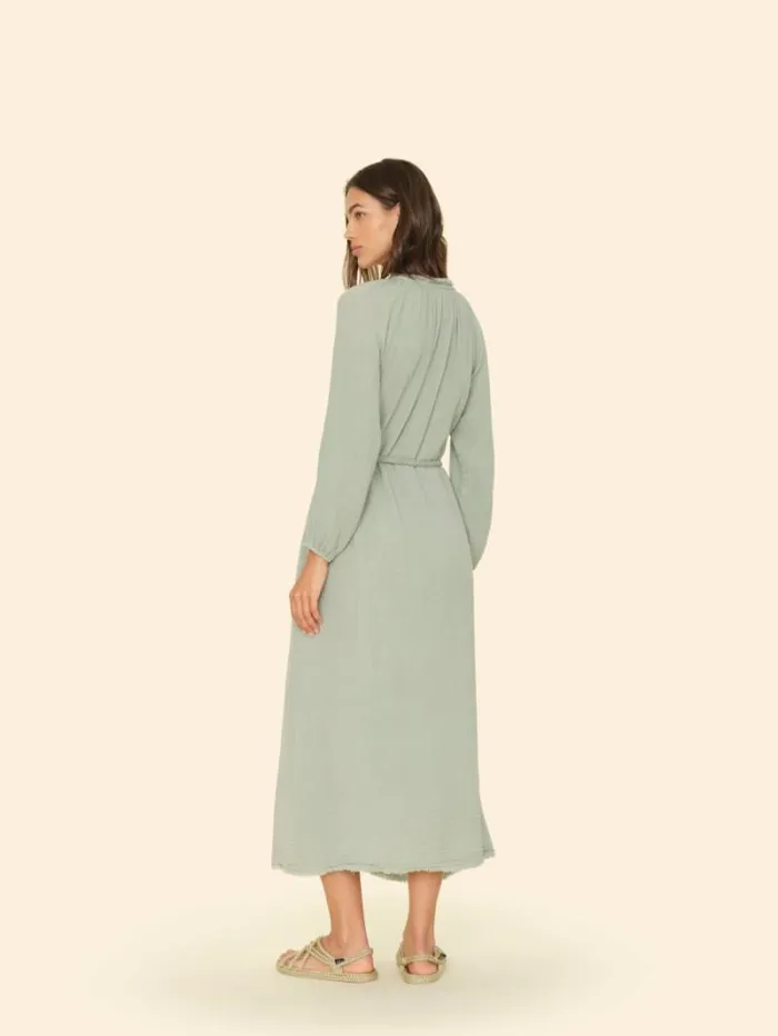 Xirena Aqua Grey Andrea Dress Women Dresses