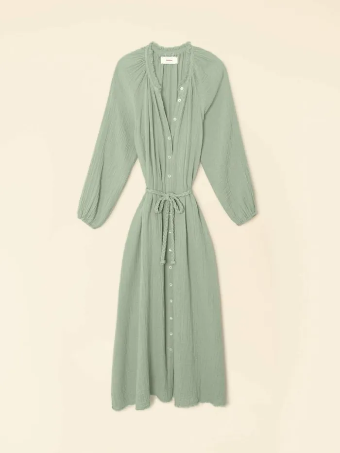 Xirena Aqua Grey Andrea Dress Women Dresses