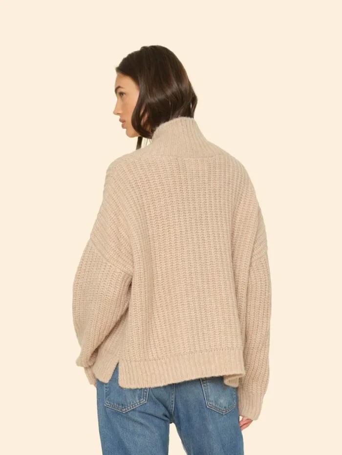 Xirena Cream Ice Keyes Sweater Women Sweaters and Jackets