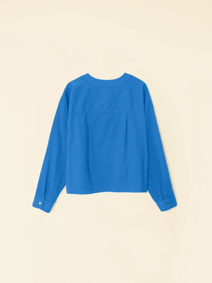 Xirena Deja Vu Blue Nicky Top Women Tops
