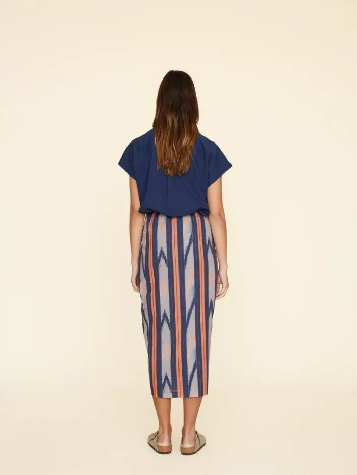 Xirena Flame Orange Selby Skirt Women Skirts