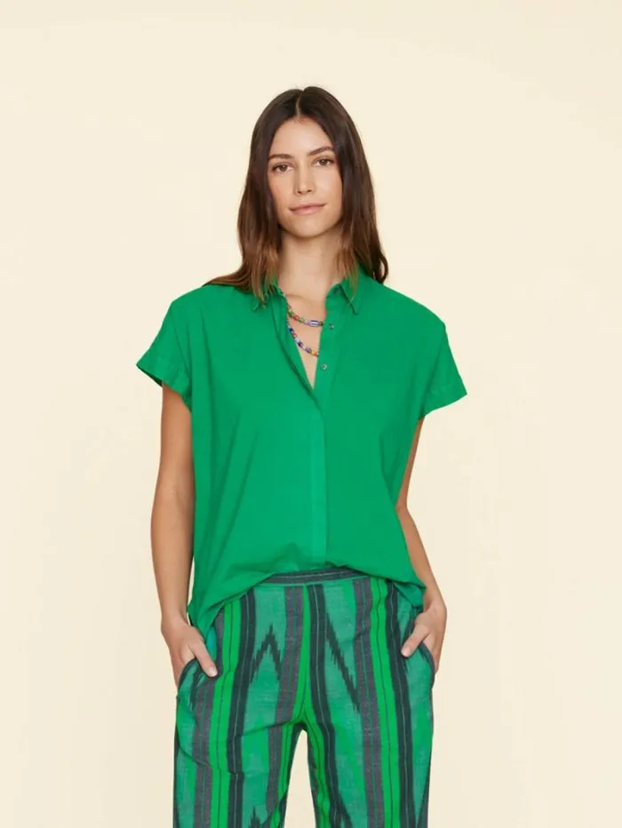 Xirena Sea Green Homer Shirt Women Shirts