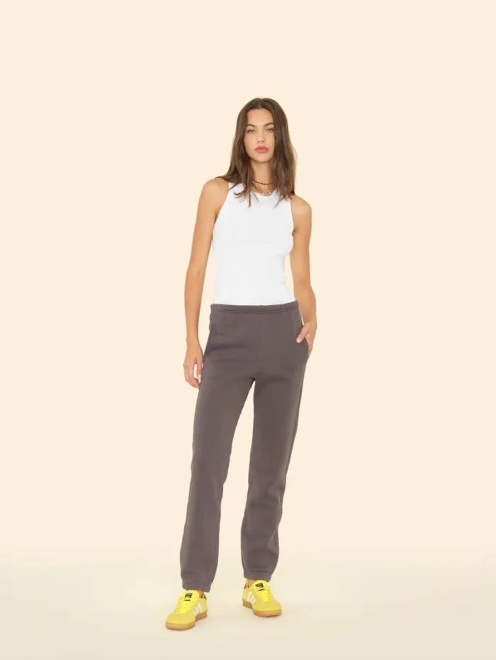Xirena Vintage Black Davis Sweatpant Women Sweats and Tees
