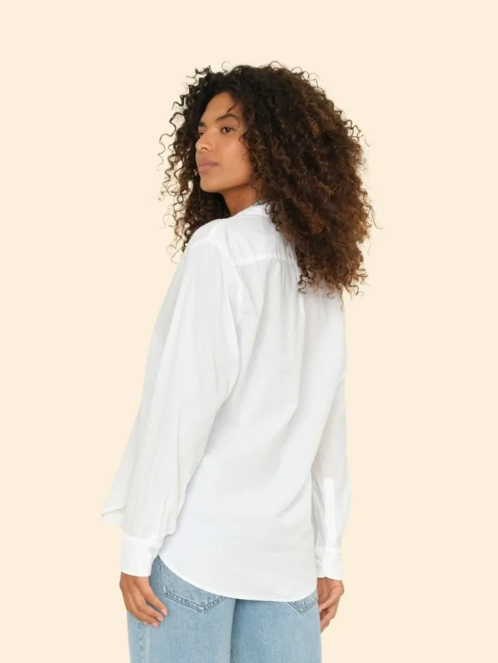 Xirena White Beau Shirt Women Shirts